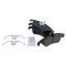 Front Ceramic Brake Pad & Rotor Kit