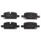 Rear Ceramic Brake Pad & Rotor Kit
