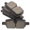 Rear Ceramic Brake Pad & Rotor Kit