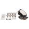 Rear Ceramic Brake Pad & Rotor Kit