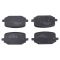 Rear Ceramic Brake Pad & Rotor Kit