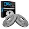 Replacement Brake Rotor Pair