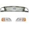 97-98 Ford Expedition; F150; F250LD Front Grille & Light Kit (5 Piece)