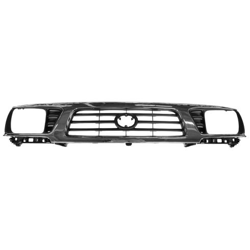 95-96 Toyota Tacoma w/4WD; 97 (thru 5/97) Tacoma w/4WD Upper Chrome & Black Grille