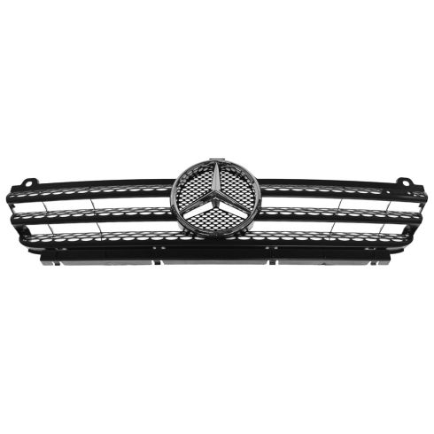 02-06 Mercedes Benz Sprinter 2500, 3500 Black Grille w/Silver Star Emblem (Mercedes)