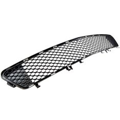 10-13 Mercedes Benz E-Class Luxury (w/AMG Pkg) Ctr Frnt Bumper Mtd Molded Plastic Grille Screen (MB)