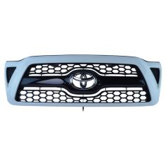 10-11 Tacoma Sport ~Toyota~ Logoed (Super White Code: 040) Surround w/Blk Honeycomb Grille (Toyota)