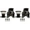 86-96 Ford F150 2WD; 92-07 E150 Van Rear Leaf Spring Shackle Bracket & Hanger Kit PAIR