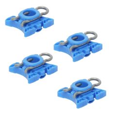 92-09 Volvo Multifit Power Window Regulator Sliding Nylon Pivot Repair Clip SET of 4