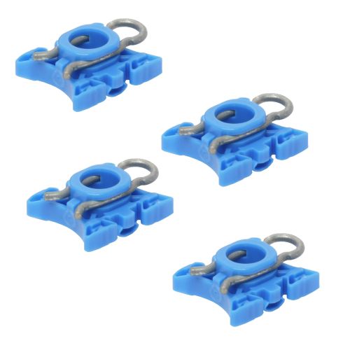 92-09 Volvo Multifit Power Window Regulator Sliding Nylon Pivot Repair Clip SET of 4