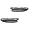 98-00 Toyota Corolla Grille Insert Black Pair