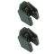 97-16 Jeep Wrangler Hood Catch Bracket Pair