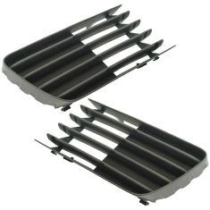 04-09 Toyota Prius Fog Light Hole Cover Black LH RH Pair