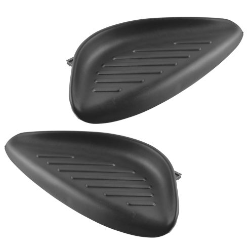 97-04 Ford F150 Lightning Flareside Front Outer Bed Mounted Black Step Pad Mat Pair (Ford)