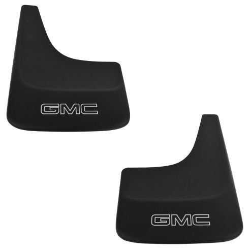 PLASTICOLOR 9x15 Universal Mud Flaps For GMC Trucks & SUVs - Pair With Hardware