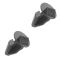 06-13 Chevy Corvette Front Bumper Side Cover Retainer Clip Pair (GM)