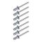 2007-2013 Silverado, Sierra 1500; 07-14 2500, 3500 Rear Bumper Securing Pop Rivet Set of 7 (GM)