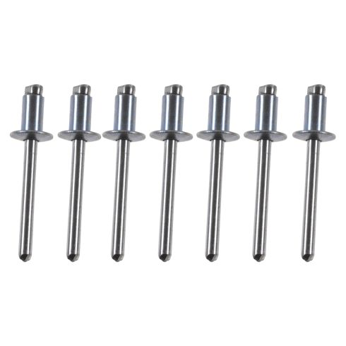 2007-2013 Silverado, Sierra 1500; 07-14 2500, 3500 Rear Bumper Securing Pop Rivet Set of 7 (GM)