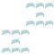 95-05 Hyundai Accent Front Door Mtd Outer Belt Weatherstrip Molding Retainer Clip Set of 14(Hyundai)