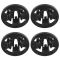 07-10 DG Ram 1500-3500; 11-14 Ram 1500-3500 Taillight Plastic Retainer Clip (Set of 4) (Mopar)