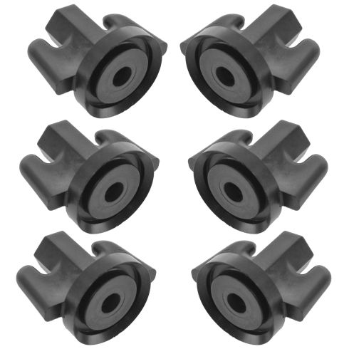 90-92 Mnco; 88-92 Eagle Premr 05-14 Chrysler; 05-14 Ddge Mltft Tllght Wing Nut Set of 6(MP)