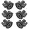 90-92 Mnco; 88-92 Eagle Premr 05-14 Chrysler; 05-14 Ddge Mltft Tllght Wing Nut Set of 6(MP)