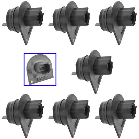 90-92 Mnco; 88-92 Eagle Premr 05-14 Chrysler; 05-14 Ddge Mltft Tllght Wing Nut Set of 7(MP)