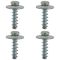 Chrysler; Dodge; Jeep Multifit Fog Light Bezel Mounting Installation Screw Set of 4 (Mopar)
