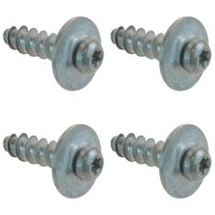 Chrysler; Dodge; Jeep Multifit Fog Light Bezel Mounting Installation Screw Set of 4 (Mopar)