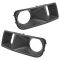 05-07 Dodge Magnum SRT8; Charger SRT8 Molded Black Plastic Driving Fog Light Bezel Pair (Mopar)