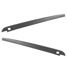 09-15 Ram 1500; 10-15 2500, 3500 (w/6.5 Ft Bed) Txt Blk Upper Bed Rail Protector Cap PAIR (Mopar)