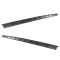 09-15 Ram 1500; 10-15 2500, 3500 (w/6.5 Ft Bed) Txt Blk Upper Bed Rail Protector Cap PAIR (Mopar)
