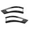 14-16 Jeep Grand Cherokee SRT-8 Gloss Black Inner & Outer Taillight Trim Bezel Molding Set (Mopar)