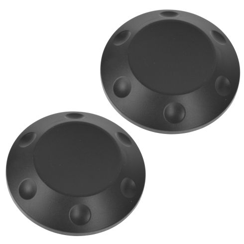 05-14 Frontier; 05-15 Xterra (w/o Fog Lights) Outer Front Bumper Mtd Finisher Trim Pair (Nissan)