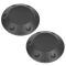 05-14 Frontier; 05-15 Xterra (w/o Fog Lights) Outer Front Bumper Mtd Finisher Trim Pair (Nissan)