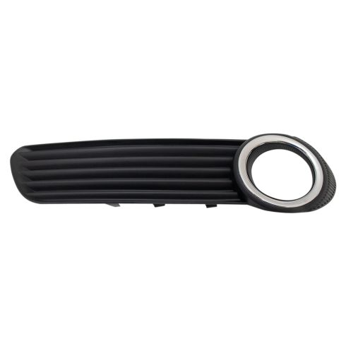 08-10 Toyota Avalon (w/o Laser Cruise Control) Fog/Driving Light Matte Black Bezel w/Chrome Ring RH