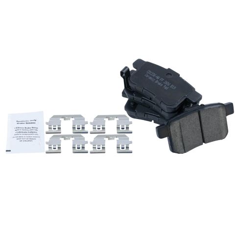 Bosch QuietCast Rear Ceramic Brake Pads With Hardware For Acura TSX & Honda Accord - BC1451
