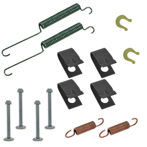 88-09 Honda Civic; 08-09 Fit (w/200mm x 35mm Brakes) Rear Brake Drum Hardware Kit