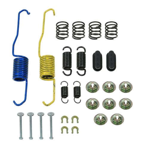 87-06 Camry; 99-03 Solara; 82-83 Celica; 96-02 Rav4 (w/228mm x 40mm Brakes) Rear Brake Drum Hwre Kit