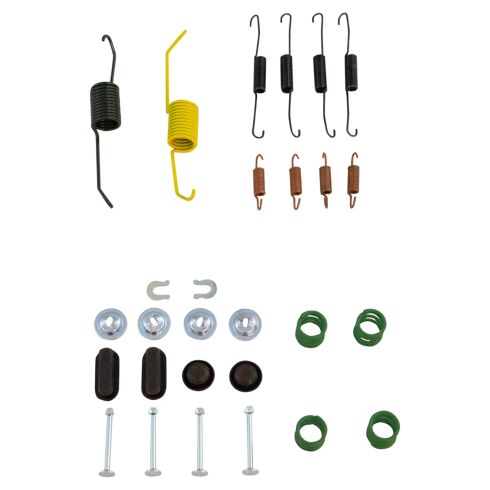 04-06 Scion xA; 04-09 xB; 03-08 Toyota Corolla; 04-08 Prius Rear Drum Brake Hardware Kit