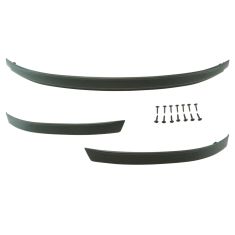 13-16 Chevy Malibu Front Lower Air Dam Deflector Valance Apron Kit w/Instructions (3 Piece Set) (GM)