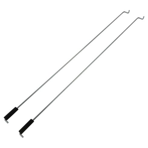 88-00 GM Full Size Pickup Truck Tailgate Latch Rod PAIR