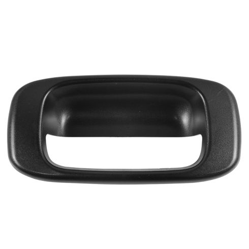 99-07 Chevy Silverado, GMC Sierra Black Textured Tailgate Handle Bezel