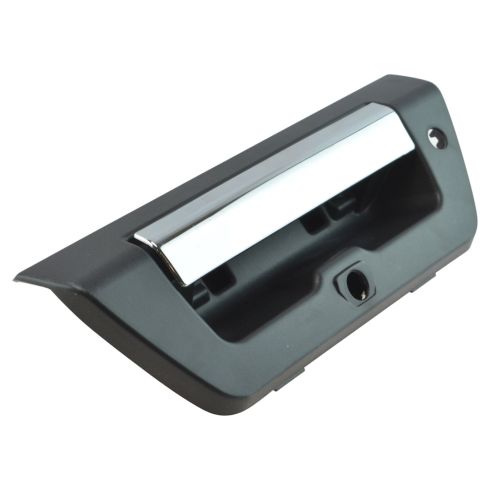 15-16 Ford F150 Chrome & Black Manual Tailgate Handle (w/ Camera & Key Provision)