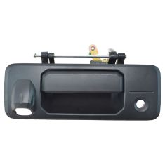 14-16 Toyota Tundra; 16 Tacoma Textured Black Tailgate Handle (w/ Camera Provision)