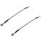 94-04 Chevy S10, GMC S15; 96-00 Isuzu Hombre PU Truck Tailgate Cable w/Pin & E-Clip PAIR (DORMAN)