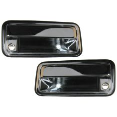 1988-94 GM Truck CHROME Outer Front Door Handle Pair