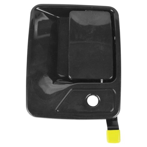 99-09 Ford Super Duty PU Smooth Black Outside Door Handle (w/Keyhole) LF