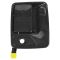 99-09 Ford Super Duty PU Smooth Black Outside Door Handle (w/Keyhole) RF