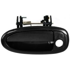 1995-99 Toyota Avalon Black Outside Door Handle w/ Keyhole LF